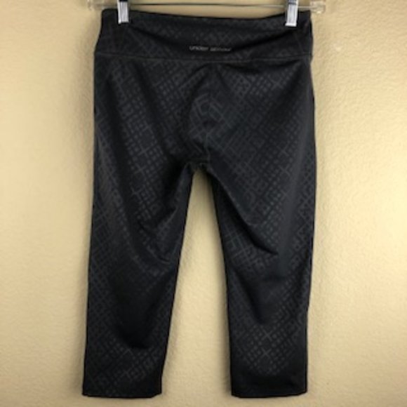 Under Armour Heat Gear Crop Work Out Leggings, Size Sm - Picture 5 of 8